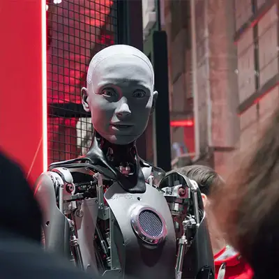 Roboter als Sinnbild für KI